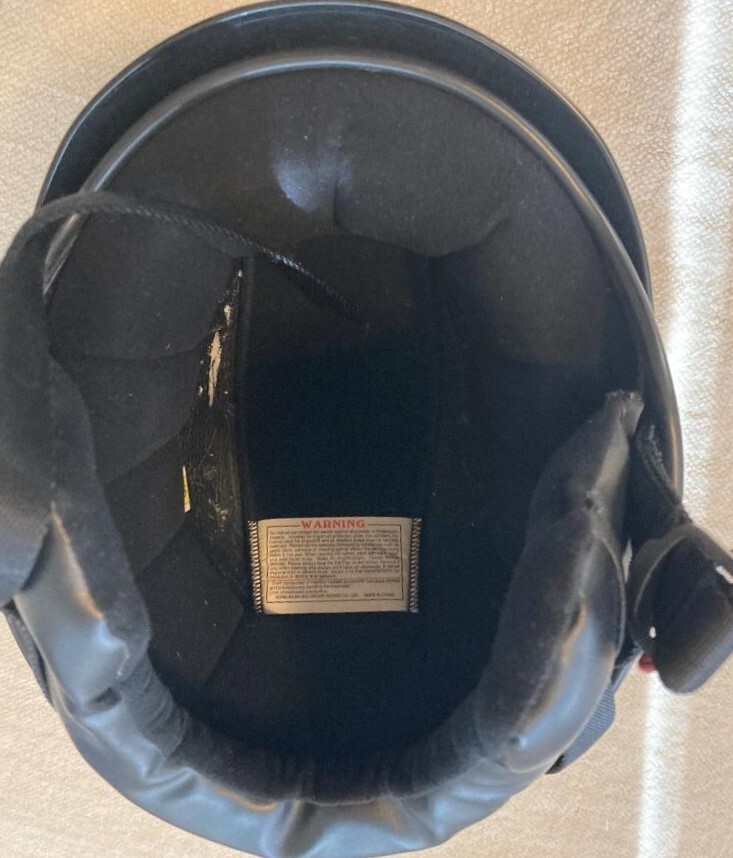 Z1R MOTORCYCLE HALF HELMET Model ZRP2 Red Wine Color Size XS eBay