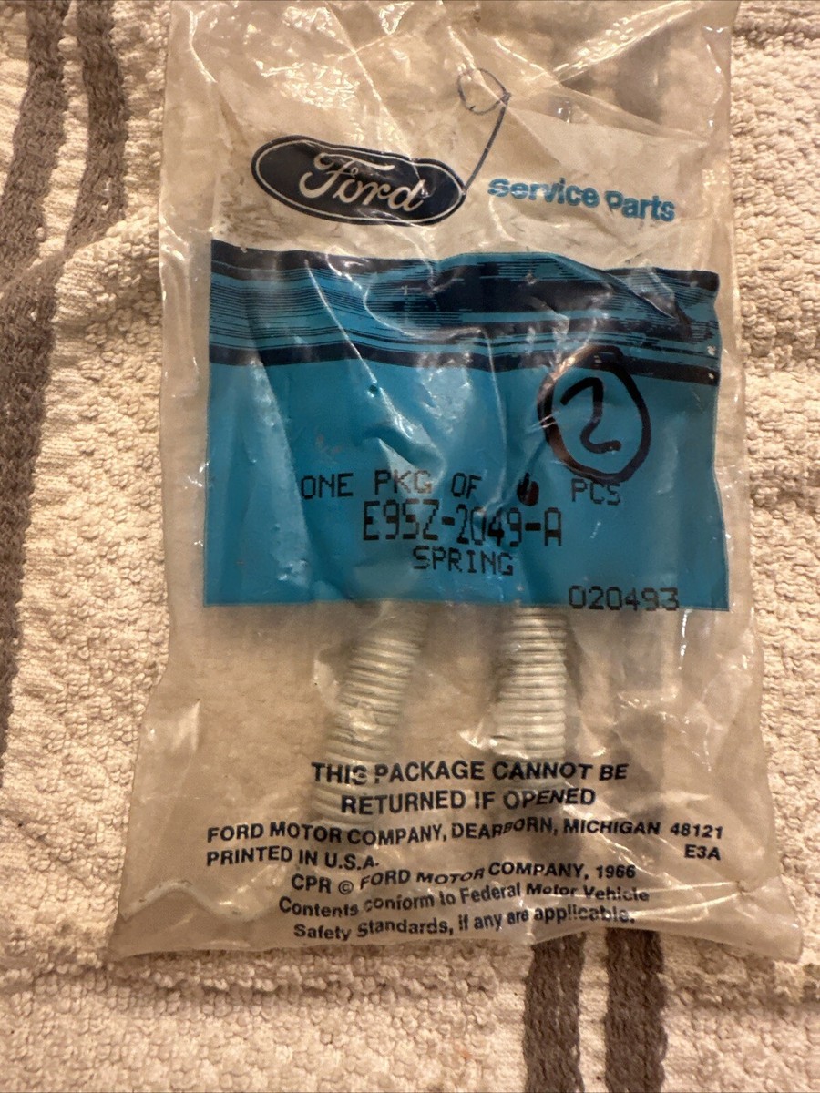 NEW NOS 1989 1990 1991 FORD THUNDERBIRD BRAKE (2)SHOE SPRINGS E9SZ