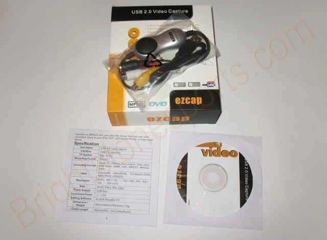 GENUINE EzCAP 116 USB2.0 Video Capture Digital Video Editing -Support Win 7/8/10 - Image 4 of 4