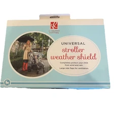 J.L. Childress Universal Stroller Weather Shield Rain Cover Clear