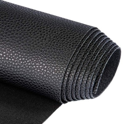 Soft Synthetic PU Fabric Material Faux Leather Sheets 2 Yards 54'' x 72'', 0.95...
