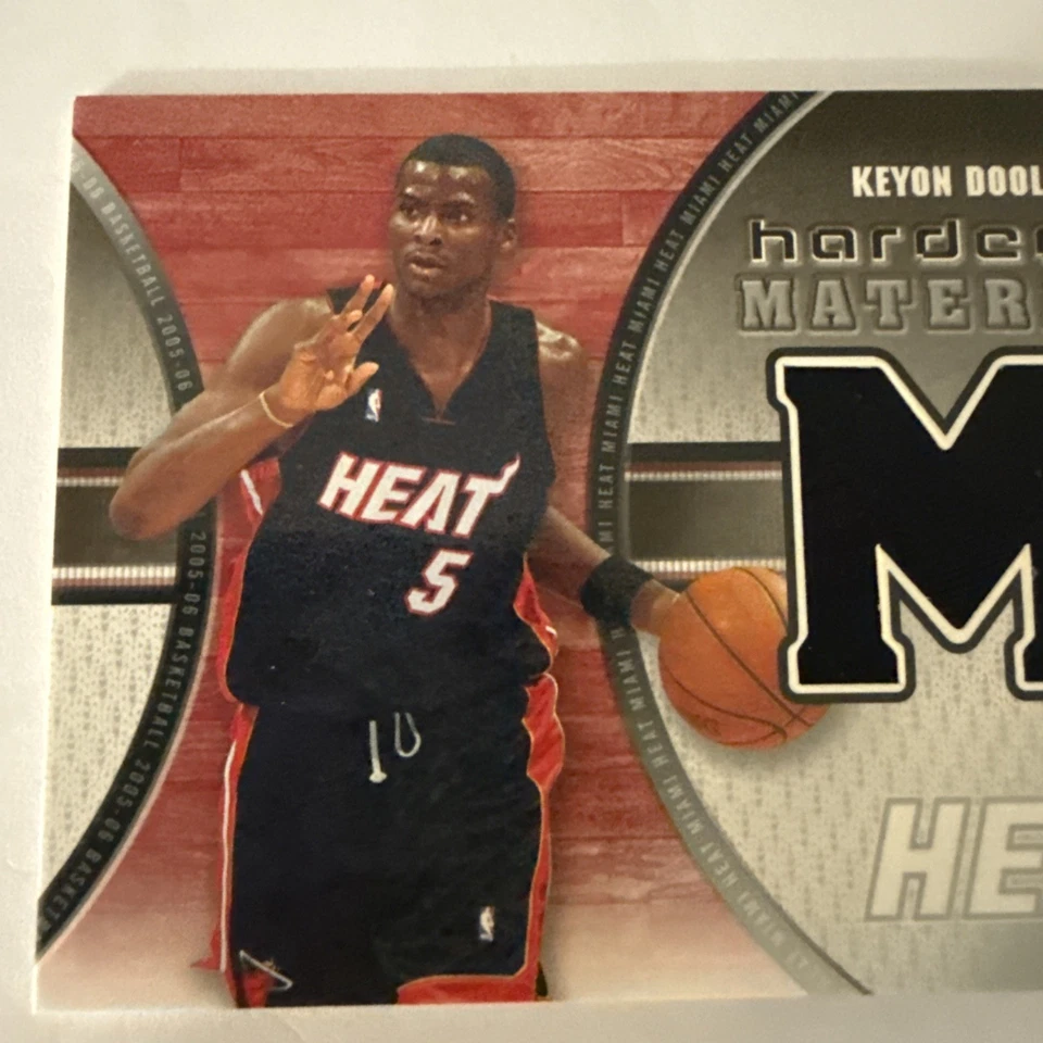 2005-06 Upper Deck Hardcourt Hardwood Materials Keyon Dooling #HM-KD - Image 3 of 4