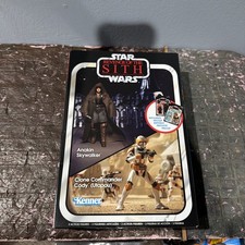 Star Wars The Vintage Collection Anakin Skywalker & Clone Commander Cody Walmart