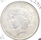 1922- P Peace Silver Dollar - 90% SILVER - ask4bud coin C2918