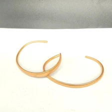 Vintage Kendra Scott Bracelets Two Rose Gold Color Cuffs 1 Hammered 1 Smoloth