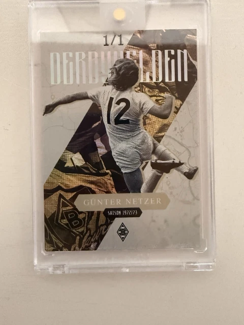 Ultimate Dropz Borussia Mönchengladbach Günther Netzer DERBYHELDEN 1/1