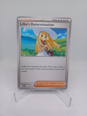 Lillie's Determination 119/132 Me01: Mega Evolution Non Holo Pokemon TCG Card