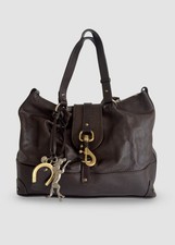 Vintage Chloé Kerala Leather Tote Bag | Designer Bag | Equestrian Horse Charms