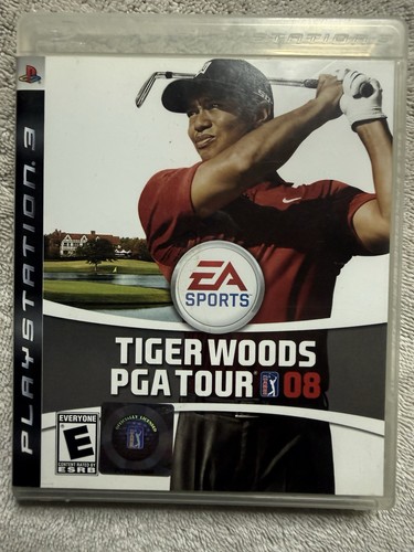 Tiger Woods PGA Tour 08 PS3 PlayStation 3 Complete CIB Tested Working