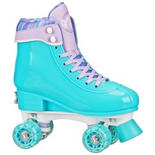 ROLLER DERBY GUMDROP KIDS' ADJUSTABLE QUAD SKATE - SIZE: YOUTH 3-6 - MINT