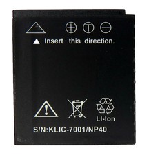 KODAK KLIC-7001 Camera Akku für M753, V705, M1073, V550, M320, BenQ DLI-213 Akku