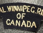 Ww2 Royal Winnipeg Rifles of Canadian Canada patch — photo 3