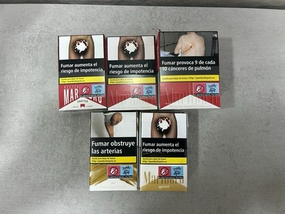 marlboro cigarettes spain 5 Paquetes Marlboro Spain And Gold Limited Edition España 2025 Vacio Ver  Foto
