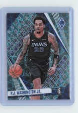 2023-24 Panini Phoenix P.J. Washington Jr. Phoenix Teal Lazer #131 Mavericks