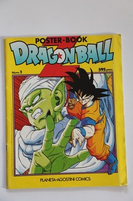 1993 PLANETA AGOSTINI COMICS POSTER BOOK NUM. 1 DRAGON BALL