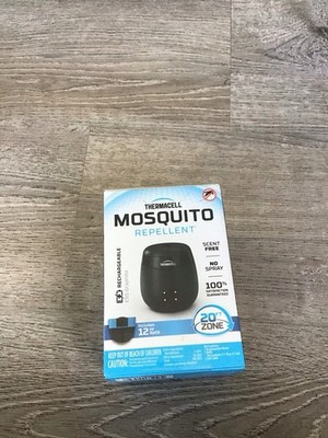 Thermacell Mosquito Repellent E-Series Rechargeable w/ 12 Hour Refill-Free Ship