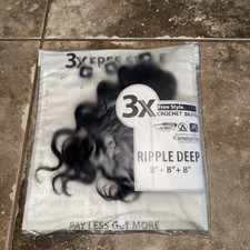 Free Style Kanekalon Ripple Deep 8-inch crochet hair extensions NEW
