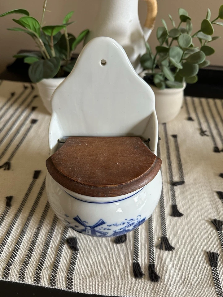 Винтажный керамический соляной погреб - Изображение 2 из 4