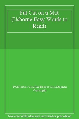 Fat Cat on a Mat (Usborne Easy Words to Read),Phil Roxbee Cox, P