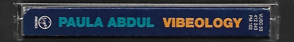 Paula Abdul Vibeology CASSETTE SINGLE Electronic Pop House - Image 4 of 4