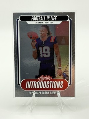 2024 Panini Absolute Joe Milton III Introductions #I-JMN RC Patriots