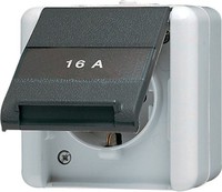 Jung Schuko-Steckdose 820 Naw Steckdosen 820NAW Schuko-Steckdose