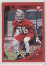 2018 Panini Donruss Rookie Press Proof Red MJ Stewart #371 4vo