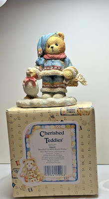 Cherished Teddies - INGRID #617237  ''bundled-up With Warm Wishes'' (with box)
