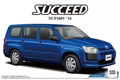 1/24 NCP160V Succeed `14 The Model Car Series No.66 Plastic Models