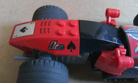 LEGO RACERS Red Ace Set #8493 Original Pieces 100% Complete NO BOX!!