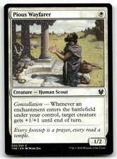 Pious Wayfarer #32 (NM) Theros Beyond Death THB Magic MTG