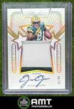 Josh Jacobs Patch Auto 2025 Panini Flawless 2024 Star Swatch 8/25 Packers SS-JJS