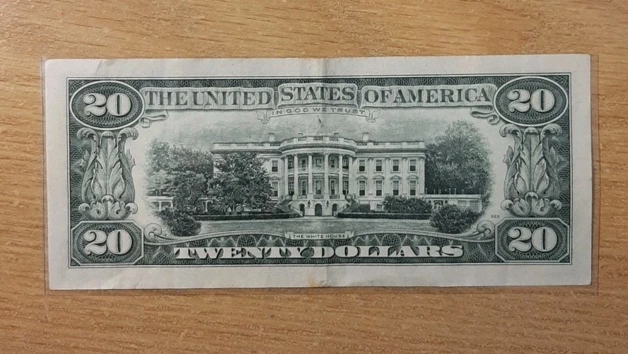 1988-A ANDREW JACKSON TWENTY DOLLAR BILL CHICAGO ILLINOIS 37281452 - Image 4 of 4