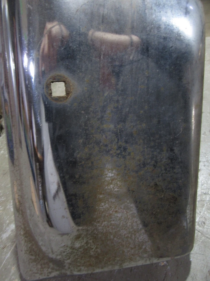 Chevrolet Impala Belair 1963 parachoques delantero cromo núcleo pieza final Biscayne PF Foto 2 de 4