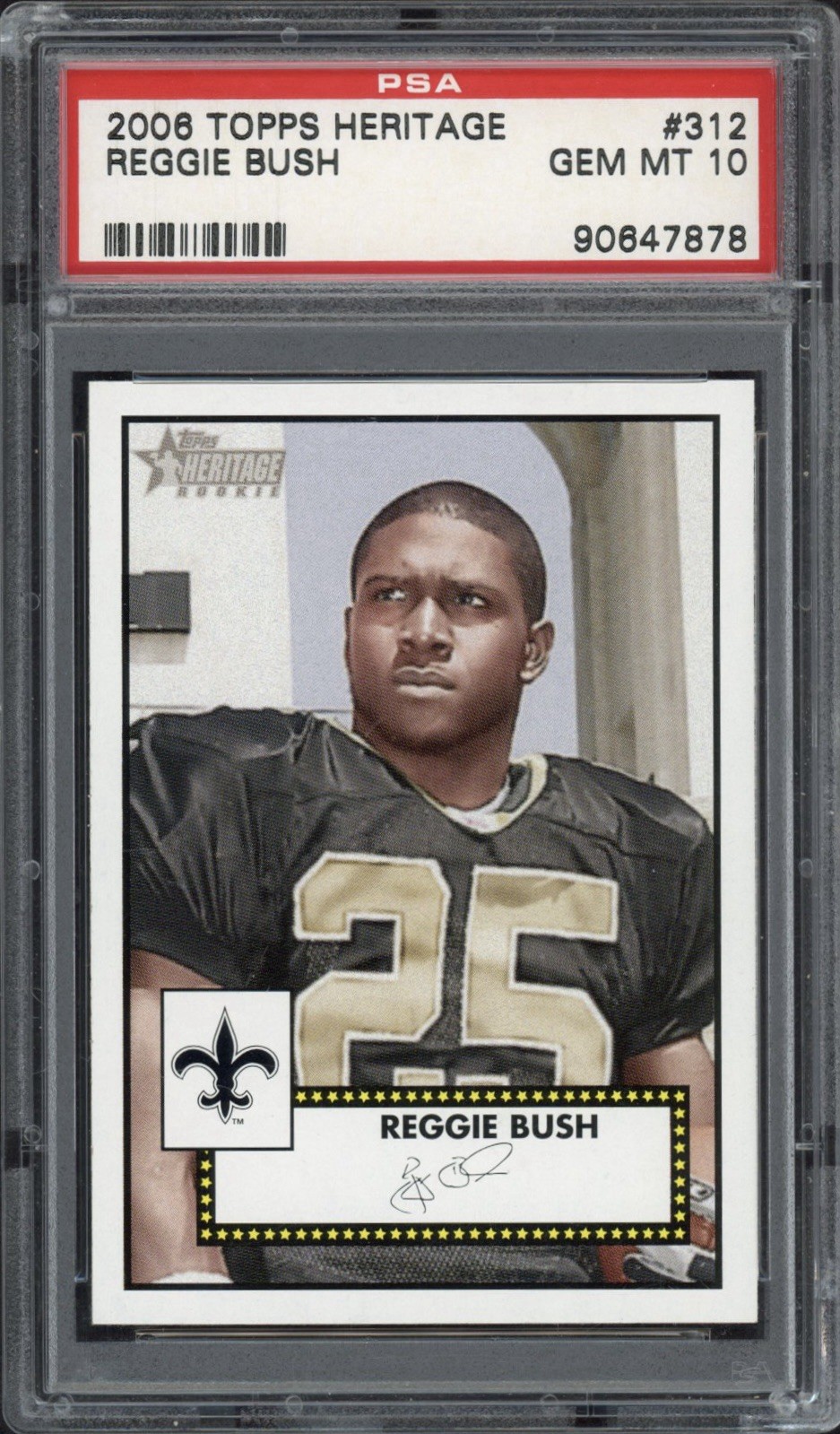 Reggie Bush Topps Heritage #312 Base