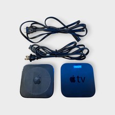 Apple TV A1469 3rd Generation Lot of Two W/ Power Cables - NO REMOTES -