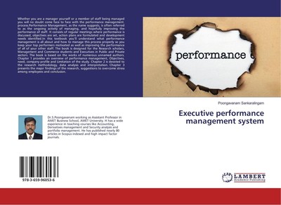Executive performance management system Poongavanam Sankaralingam