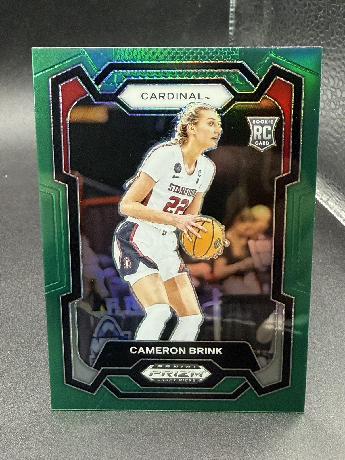 Panini Prizm Draft Picks Cameron Brink Green Prizm Rookie #89 Stanford 2024-25