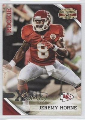 2010 Panini Gridiron Gear Silver X's 25/250 Jeremy Horne #200 Rookie RC 0c2