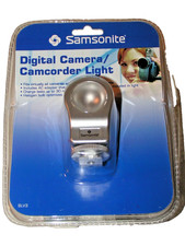 Halogen Digital Camera / Camcorder Light Battery or AC Adapter