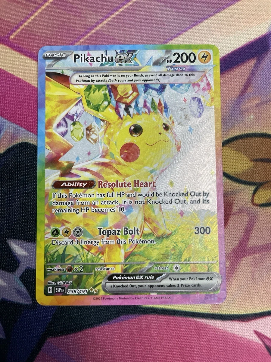 Lightning Pokémon TCG English Individual Trading Card Games Full