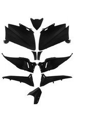 367307 KIT CARENE 10 PEZZI CARENA YAMAHA TMAX T MAX 530 NERO OPACO  2012/2014