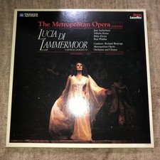 The Metropolitan Opera    Donizetti: Lucia Di Lammermoor Laserdisc Box Set
