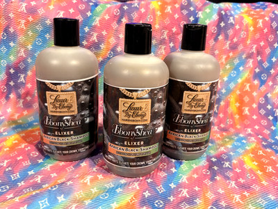 EbonyShea Elixer helps growth, scalp buildup, and dandruff,  promotes health