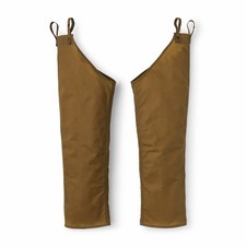 Filson Vintage Single Tin Waxed Chaps Tan Brown