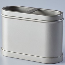 Metal Toothbrush Holder Toothpaste Storage Caddy Bathroom Organizer Countertop