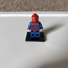 LEGO Spider-Man Minifigure Spd001 blue arm Silver Webbing 4851 4852