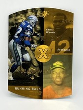1998 SPX #42 Grand Finale Chris Warren Seattle Seahawks