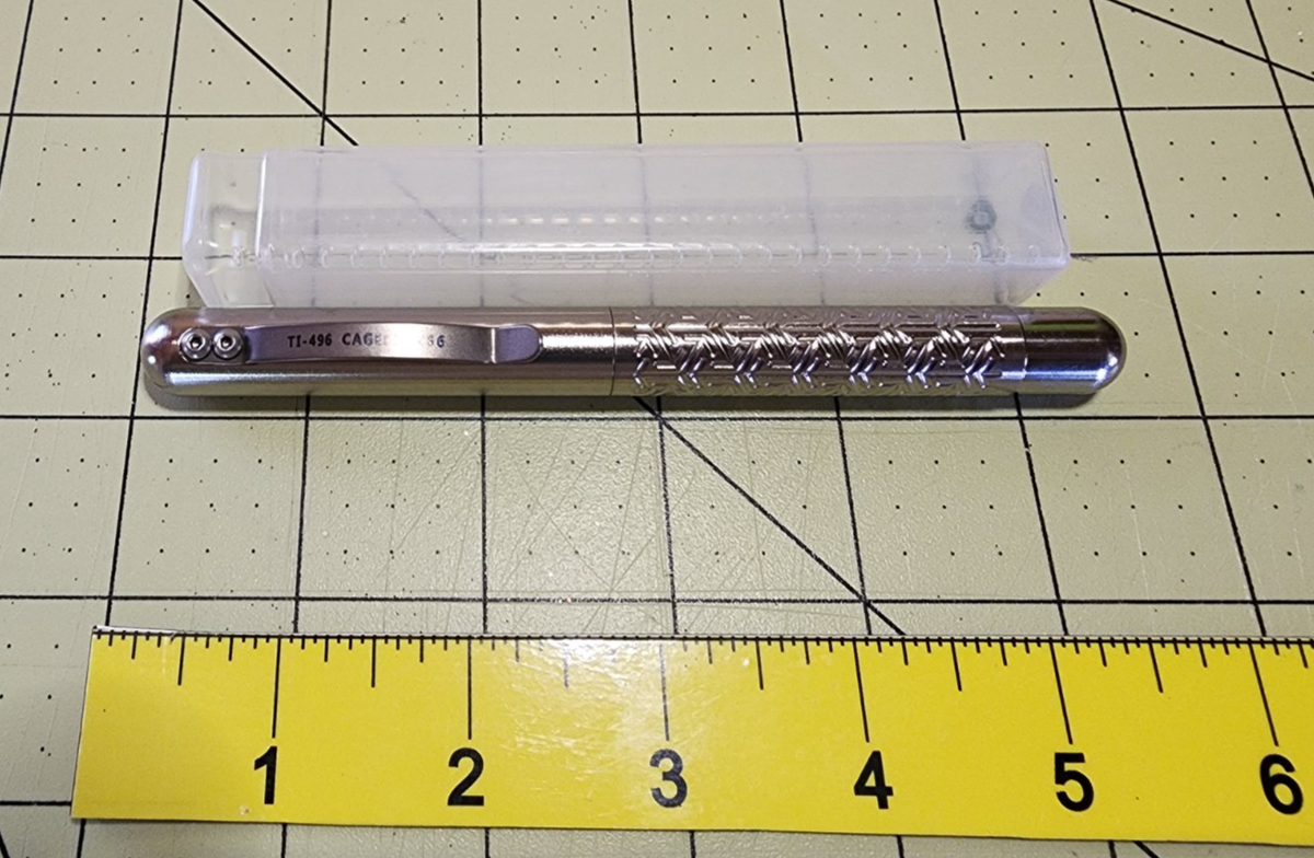 CountyComm Maratac Titanium Embassy Pen Rev TI 496 CAGE: 5VKB6 | eBay