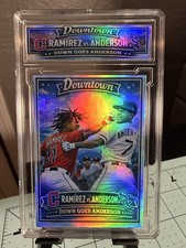 Custom card Ramirez vs. Anderson Cleveland & Chicago Down goes Anderson